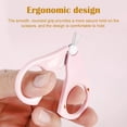 thumbnail image 7 of Baby Nail Scissors, Rounded Tip Safety Clippers for Infants, Ergonomic Handle for Newborn Grooming,1 Pcs, 7 of 7