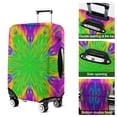 thumbnail image 5 of Colorful Tie Dye Star Flower Pattern Luggage Cover Fashion Suitcase Cover Baggage Covers Fit 25-28 Inch Luggage (Go Travel), 5 of 5
