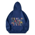 thumbnail image 4 of Womens Casual Hoodies Christmas For Word Graphic For Vintage Trendy Kawaii Preppy Clothes Long Sleeve Sweatshirts Top Clothes, 4 of 5