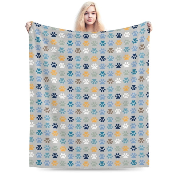 Cozy Fleece Throw Blanket Flannel Throw Size for Home Decoration 50x40