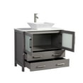 thumbnail image 4 of Vanity Art VA3136G 36 in. Single Sink Bathroom Vanity Set, Gray, 4 of 5