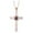 Rose gold, variant on YYKihy Cross Projection Necklace Christian Bible Projection Pendant Necklace Gift