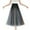 Green, variant on Women's Elastic Waist Pleated Maxi Skirt - A-Line Flowy Tiered - Beach/Summer Casual - One Size Fits Most