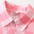 thumbnail image 6 of Xudanell Boys Plaid Shirt Kids Short Sleeve Button Down Shirts Summer Boys Shirt Easy Matching, 6 of 6