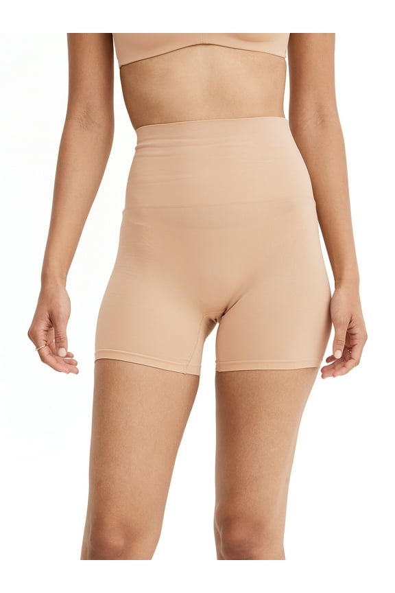 Women's Tummy Smoothing Mid-Waist Boyshort, Sizes Small-3XL