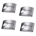 thumbnail image 2 of Kenally 4 unidades/paquetes de soportes para toallas de platos, gancho de suspensión montado en la pared de acero inoxidable, bastidores antiarañazos, Artesanía Kenally TO002381-00, 2 of 6