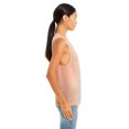 thumbnail image 3 of Bella Canvas Womens Flowy Scoop Blended Muscle Tank, S, Peach, 3 of 3