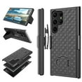 thumbnail image 7 of Njjex Holster Case with Belt Clip for Samsung Galaxy S23 Ultra ,Slim Heavy Duty Shell Holster Combo - Rugged Phone Cover with Kickstand for Samsung Galaxy S23 Ultra - Black, 7 of 7