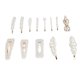 thumbnail image 5 of 13 piezas de pinzas para el cabello con perlas, pasadores decorativos de perlas falsas, horquillas grandes para el cabello, accesorios elegantes para e, 5 of 15