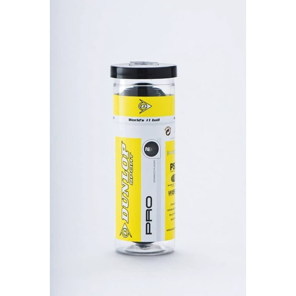 Dunlop Pro XX Squash Ball - 3-Ball Tube