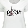 thumbnail image 4 of Inktastic J'aime Paris Women's Plus Size T-Shirt, 4 of 5