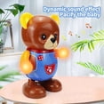 thumbnail image 3 of Kids Toy Intellectual Development Musical Interesting Dancing Baby Bear Toy with Music And LED Light, 3 of 5