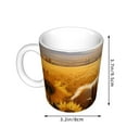 thumbnail image 2 of Yiaed Pastoral Sunflower Corgi Print Ceramics Coffee,Large Handle Design,Extra Large Tea and Coffee Cup for Office and Home Mugs, 2 of 6