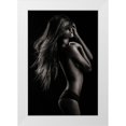 thumbnail image 1 of Krystynek Mqep, Martin 13x18 White Modern Wood Framed Museum Art Print Titled - Sensual Beauty, 1 of 4