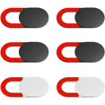 thumbnail image 1 of Webcam Cover 6 Pcs Couverture de Webcam Ultra-Mince pour Ordinateur Portable et Caméra pour Ipad, 1 of 4