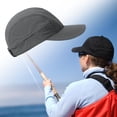 thumbnail image 5 of Gorra de béisbol Yinane Gorras de béisbol transpirables Gris, 5 of 5