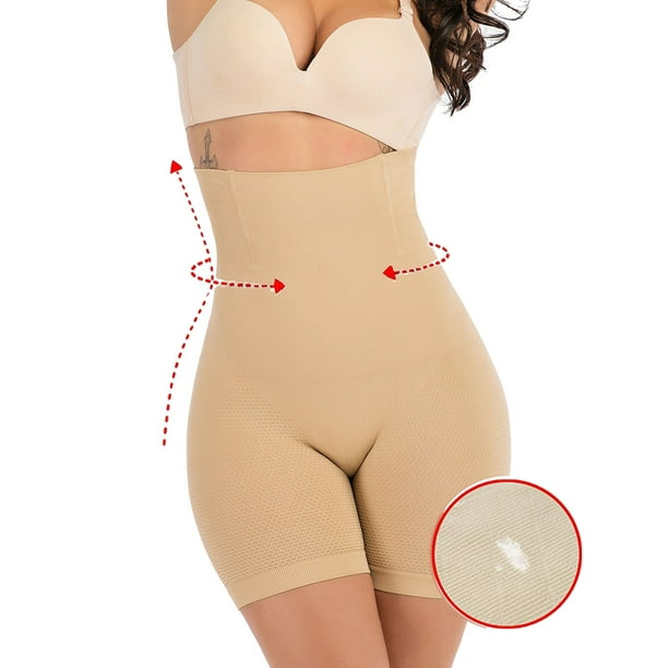 2 Pack Women Body Shaper Tummy Control Shapewear High Waist Mid