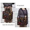 thumbnail image 6 of FORMRS 16" Laptop Bag Carrying Sleeve Case with Handle Travel Shoulder Briefcase, Moon Pattern, 6 of 8