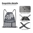 thumbnail image 6 of Bingfone Coffee Is Always A Good Idea Drawstrings Backpacks Bags For Men Women Gym Drawstrings Bag, 6 of 9