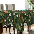 thumbnail image 5 of Yayeee Tablecloths 54" x 54" Rectangle Wrinkle Resistant Party Table Cover, Green Flowers Pattern, 5 of 8