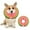 D-Wtermelon Red, variant on MIDOG Inflatable Dog Neck Donut Collar, Soft Polyester Recovery Cone for Small Medium Large Dogs & Cats, Blue, Small