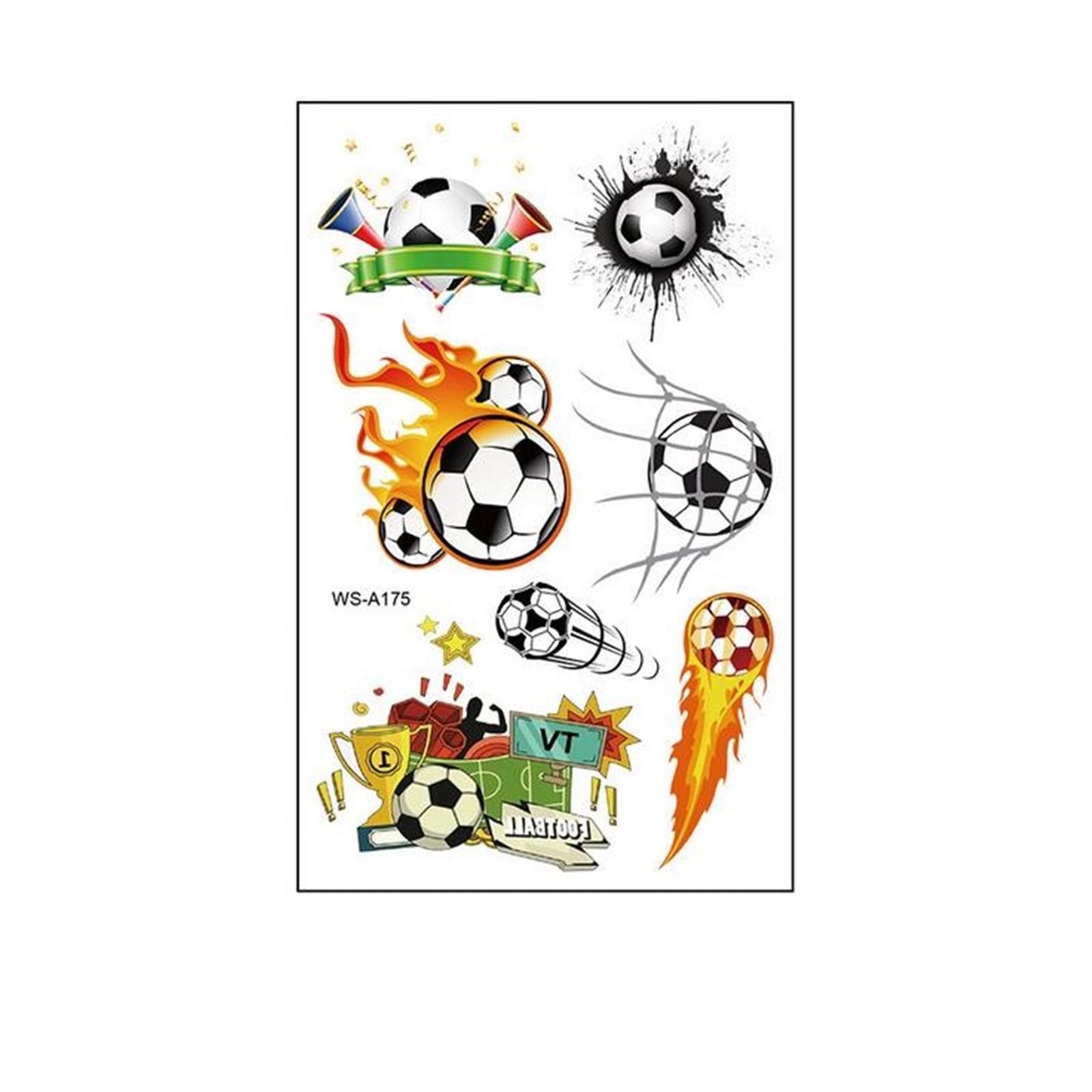 Hjcommed Football Tattoos Soccer Ball Tattoos Kids Children Temporary Tattoos Boys Birthday Party Bag And Stocking Fillers European World Cup Club Face Tattoo Sticker E Walmart Com Walmart Com Hjcommed Football Tattoos Soccer Ball Tattoos Kids Children Temporary Tattoos Boys Birthday Party Bag And Stocking Fillers European World Cup Club Face Tattoo Sticker E Walmart Com Walmart Com