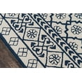 thumbnail image 3 of Momeni NEWPONP-17BLU5080 Newport Indian Hand Tufted Area Rug, Blue - 5 x 8 ft., 3 of 4