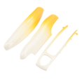 thumbnail image 4 of Funda Para Llave Remota, Resistente Al Desgaste, Antichoque, Carcasa Para Mando A Distancia, Instalación Sencilla, Antiarañazos, 3 Piezas, Resistente Al Color Para Coche Cergrey Amarillo blanco, 4 of 8
