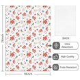 thumbnail image 2 of 4 Pcs Pioneer Flower Floral Print Pattern Funny Kitchen Towels, Microfiber Dish Towels, Kitchen Tea Towels Set 18" X 26", 2 of 6