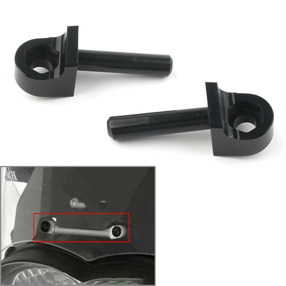 ZS 2Pcs Motorbike Windshield Windscreen Mounting Fixed Bolt Screw For BMW R1200GS ADV 2004 2005 2006 2007 2008 2009 2010 2011 2012