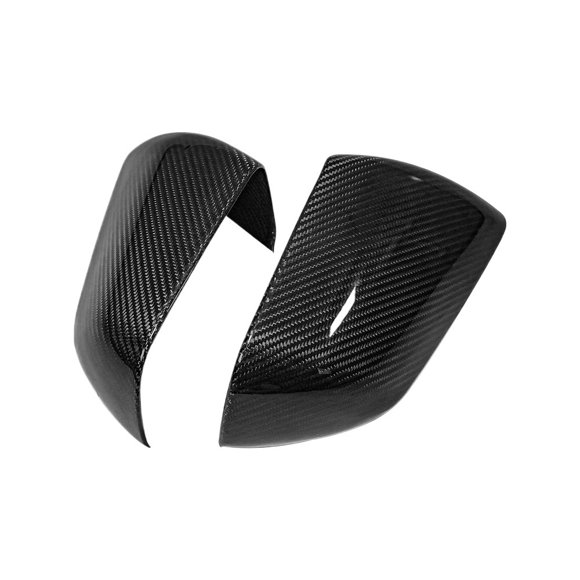 Real Carbon Fiber Car Rearview Mirror Cover Wing Side Caps US Style For Ford Mustang 2024+ Auto Exterior Accessories