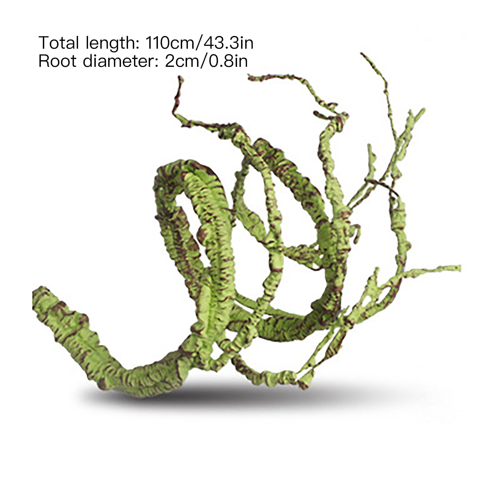 Bendable a Branch Vine Rattan Reptile Geckos 110cm for Terrariums DIY Decor 