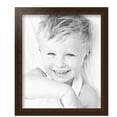 thumbnail image 2 of ArtToFrames 11" x 13" Walnut Picture Frame, 11x13 inch Brown MDF Poster Frame (WOM-4094),  Pack, 2 of 8