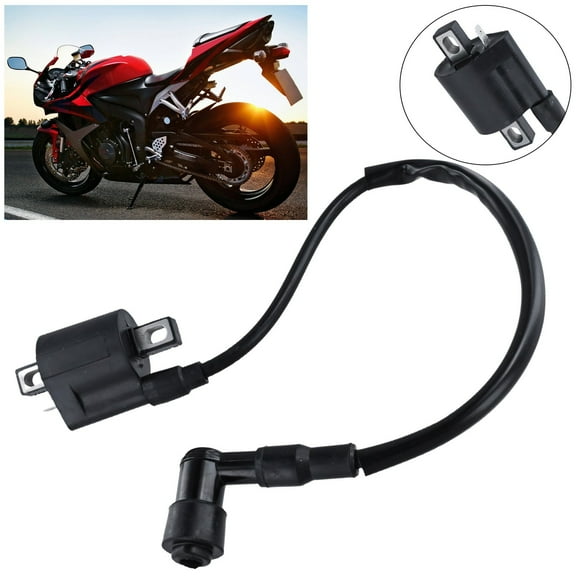 QIFEI Motorcycle 2 Pin Ignition Coil For CBF125 CBR125 CR125 CR250 CRF450 CR500 TRX650