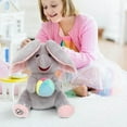thumbnail image 5 of LmnLft Elephant Stuffed Animal Toy - Animated Plush Singing Elephant, Interactive Musical for Babies, Kids - Baby Stuffed Elephant Plush Baby Toy for Toddlers, 5 of 9