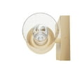 thumbnail image 5 of Hunter - Lenlock 2-light Alturas Gold, Medium Size Vanity Light, Dimmable, Modern Style, for Bedrooms, Dining, Living Rooms - 19933, 5 of 7