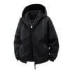 OHMZYZO Men's Hoodies Rain Jacket Windproof Waterproof Outdoor Jacket Shell Hooded Raincoat Interchange Jacket