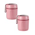 thumbnail image 1 of Stainless Insulated Lunch Box With Breakfast Porridge Cup Small Rice Bucket Soup Cup Soup Pot Pot Stew Pot Soup Box Suitable For Children And Adults,1*Insulation Box*2 Clearance, 1 of 5