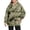 Green, variant on Bovemsi Sweatshirt for Women Long Sleeved With Gradient Letter Printed Pockets And Camo Hoodie
