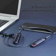 thumbnail image 5 of Auriculares inalámbricos Shaofei Yltra Con gancho para el cuello y memoria Bluetooth 5.2 color rojo, 5 of 5
