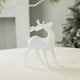 thumbnail image 3 of Adornos navideños de reno con purpurina | Juego de 2 accesorios para fotos colgantes | Decoración navideña para fiestas en casa, oficina y habitación infantil | Decoración festiva de mesa, 3 of 4