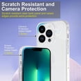 thumbnail image 3 of Case for iPhone 13 Mini (5.4 inch), TPU Shockproof Phone Cover for iPhone 13 Mini Camera Protection Cover for Women Girls, White Heart, 3 of 14