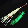 thumbnail image 3 of FEAMOS Fishing Squid Lures Soft Glowing Octopuses Trolling Saltwater Lures Baits with Hook Octopuses Skirt Trolling Swimbait, 3 of 8