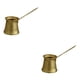 thumbnail image 1 of Naiovety Copper Plated Turkish Coffee Pot Anti Hot Handles Stovetop for Cafe Home Tipo 2 2piezas, 1 of 6