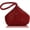 Red, variant on Women's Rhinestone Clutch Evening Bags Sparkly Glitter Triangle Purse for 1920s Party Prom Wedding