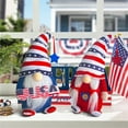 thumbnail image 4 of Wzzjkit 4th of July Patriotic Gnomes Decorations - Hand-made Gnomes Memorial Day Gift Faceless Doll - Red White Blue Gnomes Decorations for Home Office Indoor Decor Party Supplies, 4 of 6