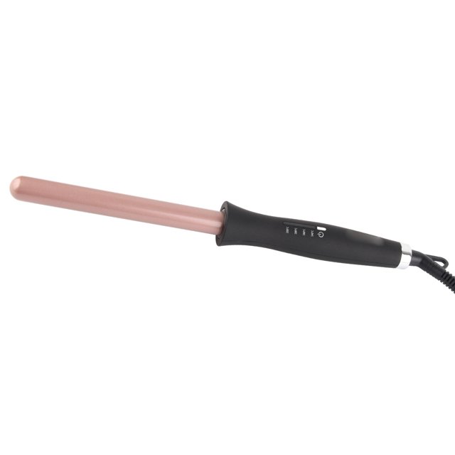 Rizador De Cabello Eléctrico De 19 Mm Con 4 Niveles De Temperatura, Evita Daños, Calentamiento Rápido, Cable Giratorio Incluido Para Cabello Rizado A La Moda