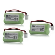 EBL Replacement Battery BT162342 / BT262342 for Vtech AT&T Cordless Telephones CS6114 CS6419 CS6719 EL52300 CL80111 (3-Pack)