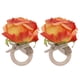 thumbnail image 2 of Decoración de boda, 2 uds, novedad, servilletero de madera, servilletero de flores, anillo de servilleta de rendimiento sólido, 2 of 8