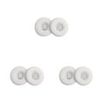 thumbnail image 3 of Redempat Headphones Replacement Ear Pads Easy To Durable And Soft Replacement Parts Unisex Breathable white 3Set, 3 of 6